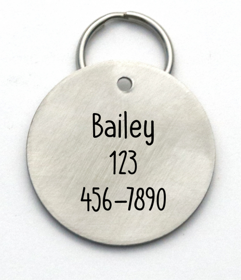 custom pet ID tag