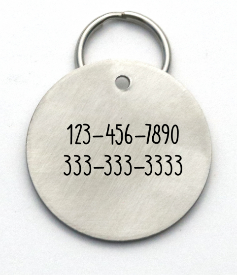 custom pet ID tag