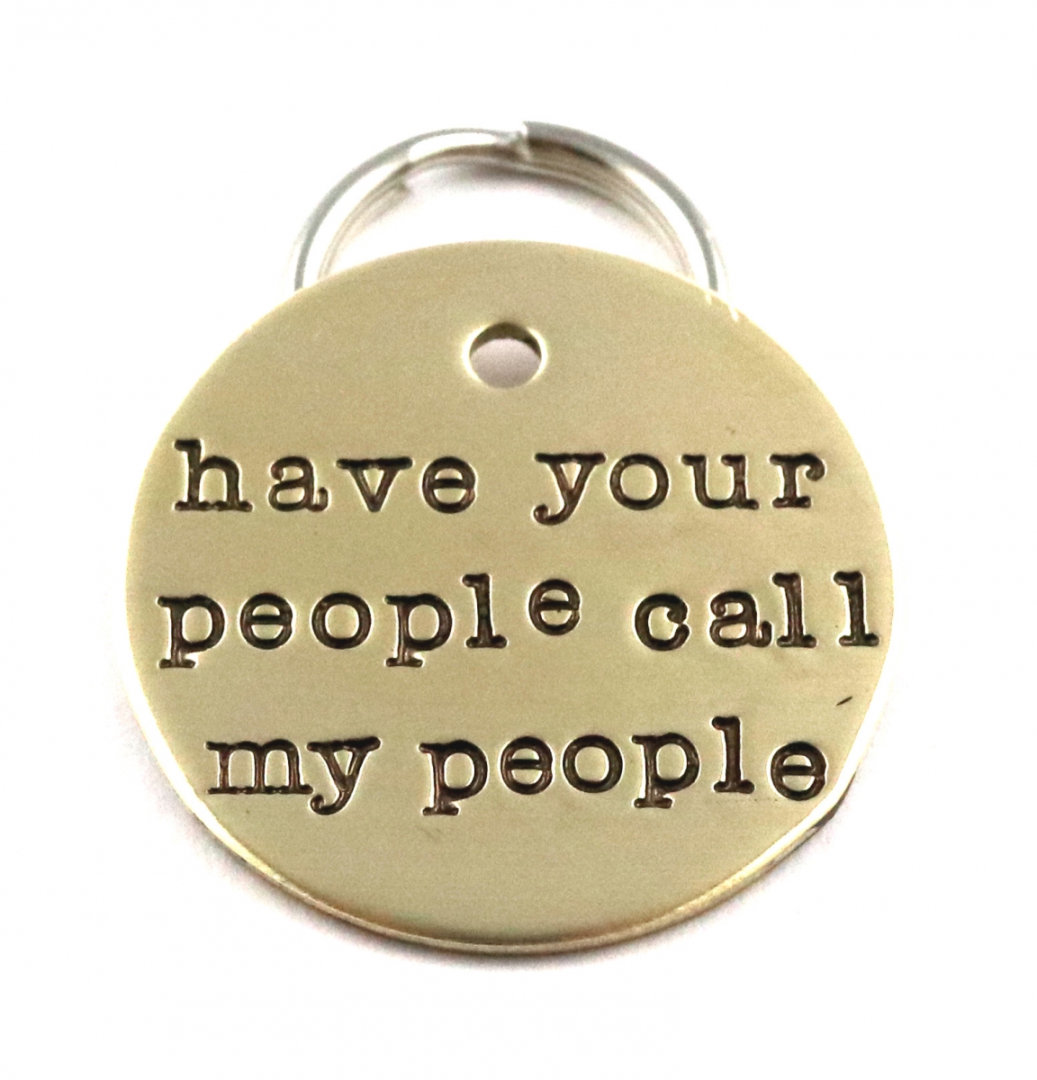 have your people call my people pet tag